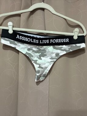 Assholes Live Forever Underwear. NWOT.